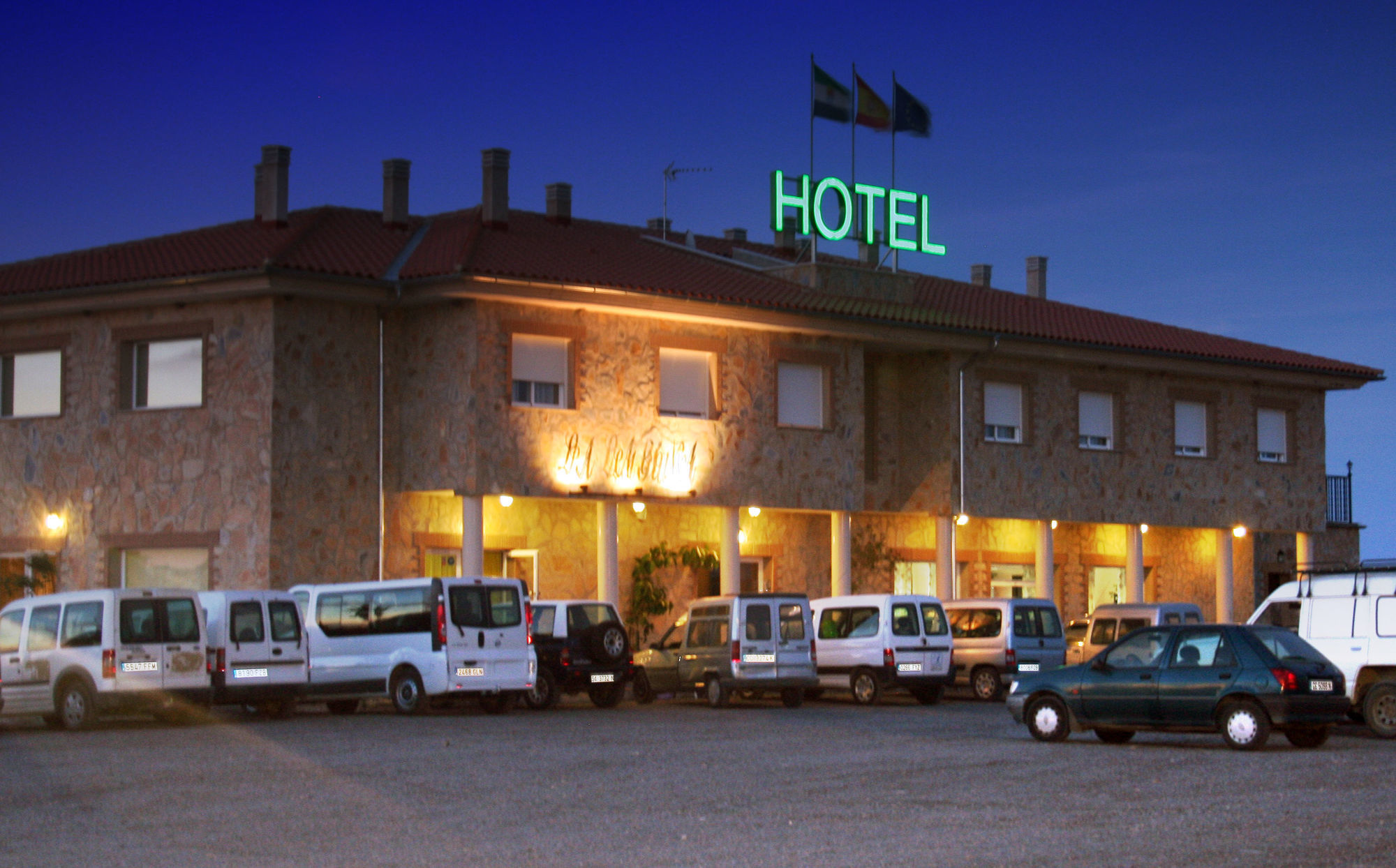 Hotel Restaurante Sostenible La Laguna Brozas Luaran gambar